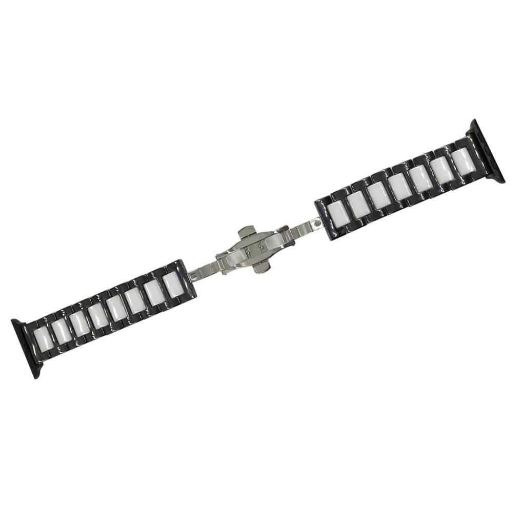 Ceramic Watch Strap Band Wristband for Apple Watch Series 38mm