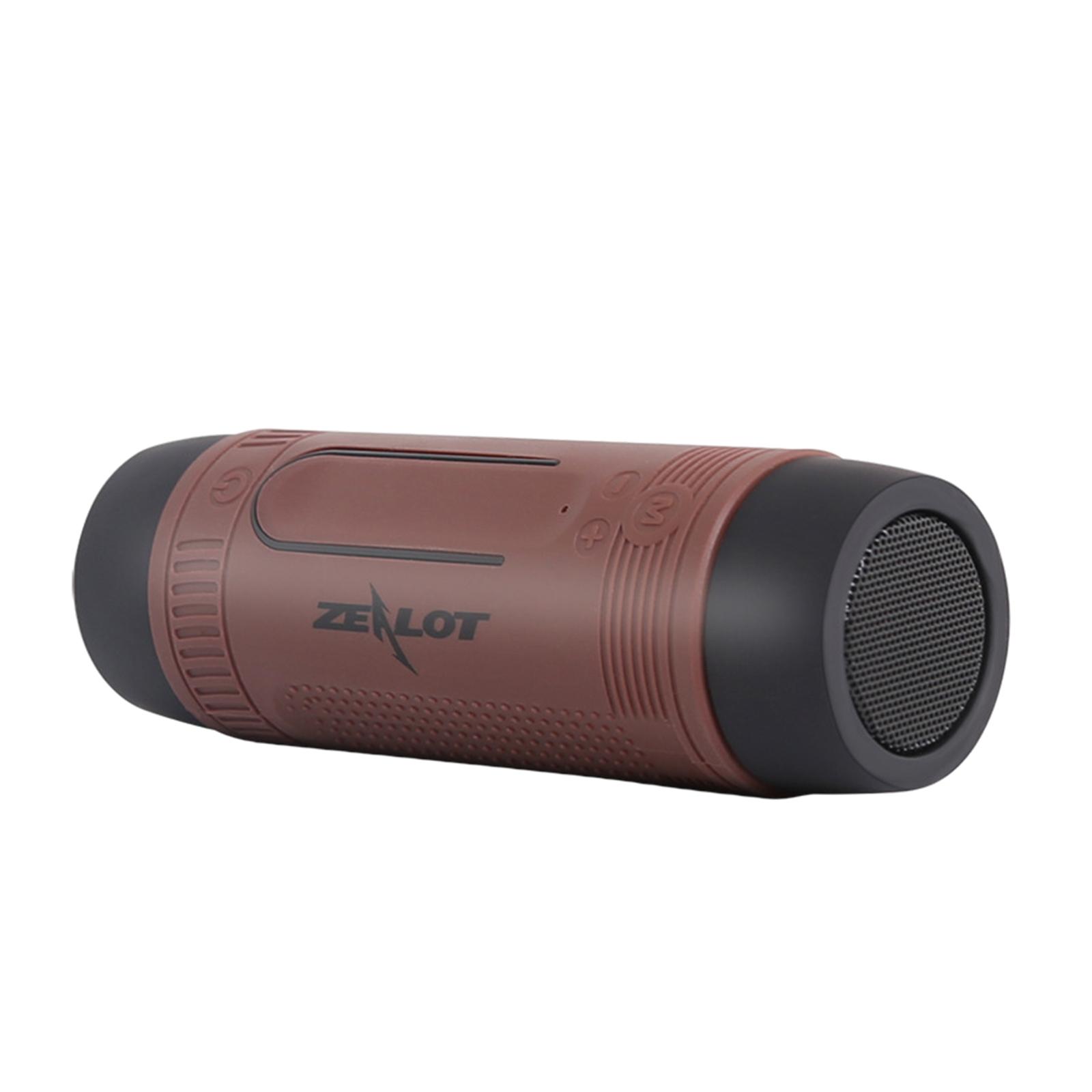 Outdoor Portable Flashlight Bicycle Bluetooth Speaker TF Card Play, Extend Playtime
