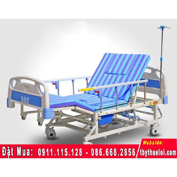 Giường Nằm Cho Người Bệnh Tai Biến Hạ Chân Góc To HL3 Nhập Khẩu