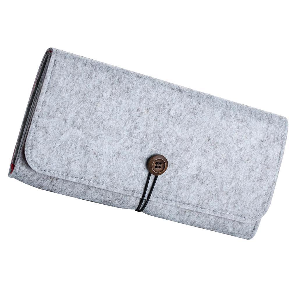 Carrying Case Felt Soft Shell Portable Pouch Travel Bag for Nintendo Switch