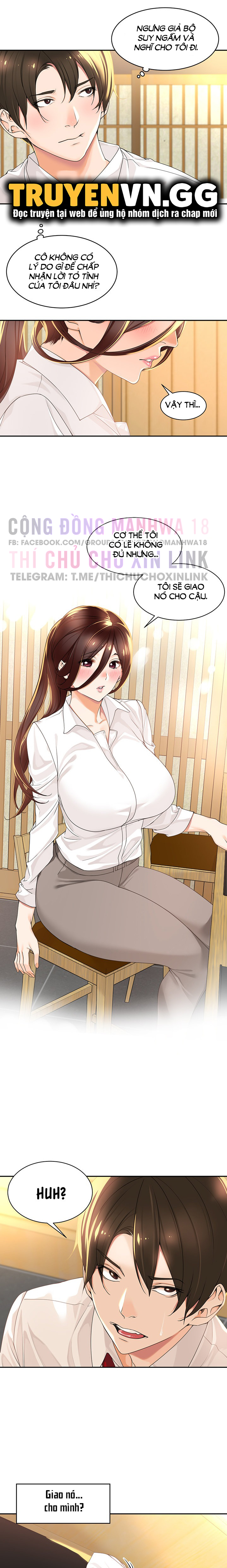 trưởng phòng mắng tôi đi! chapter 2 8