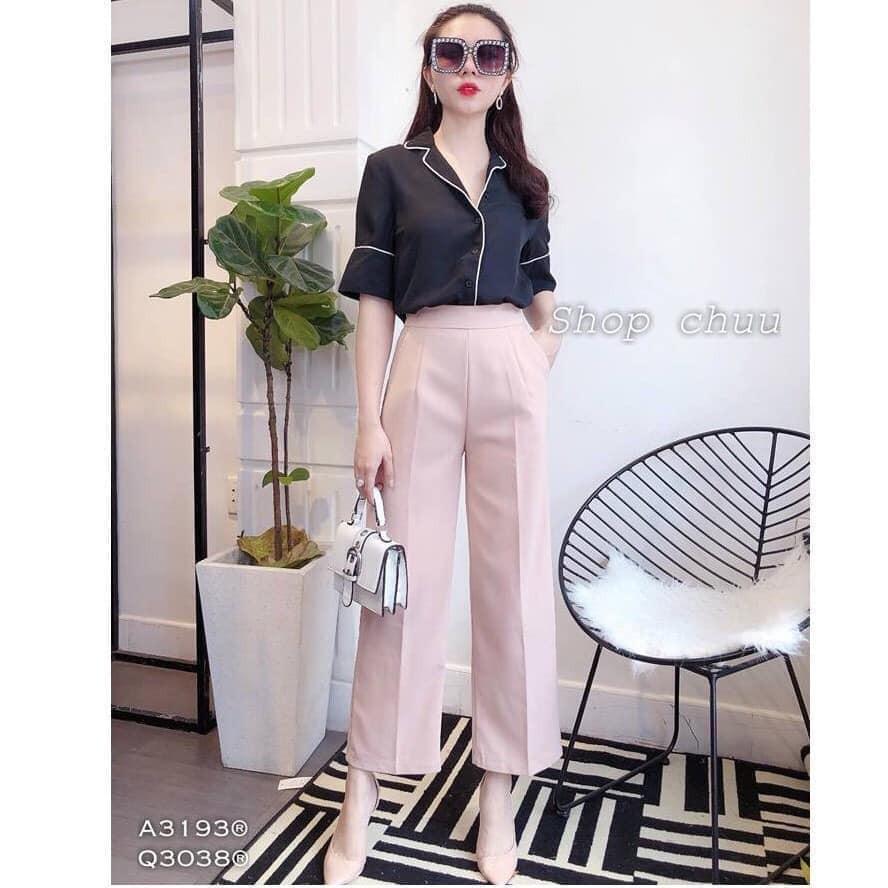 QUẦN VẢI ỐNG RỘNG HÀNG CAO CẤP