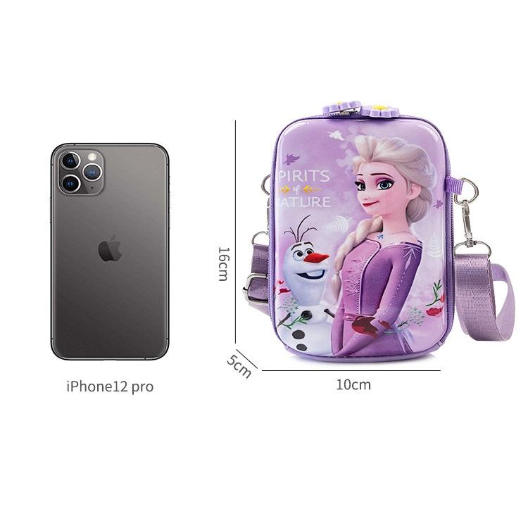 Túi Đeo Chéo Thời Trang Cho Bé Gái 16x10x5cm Mẫu Elsa