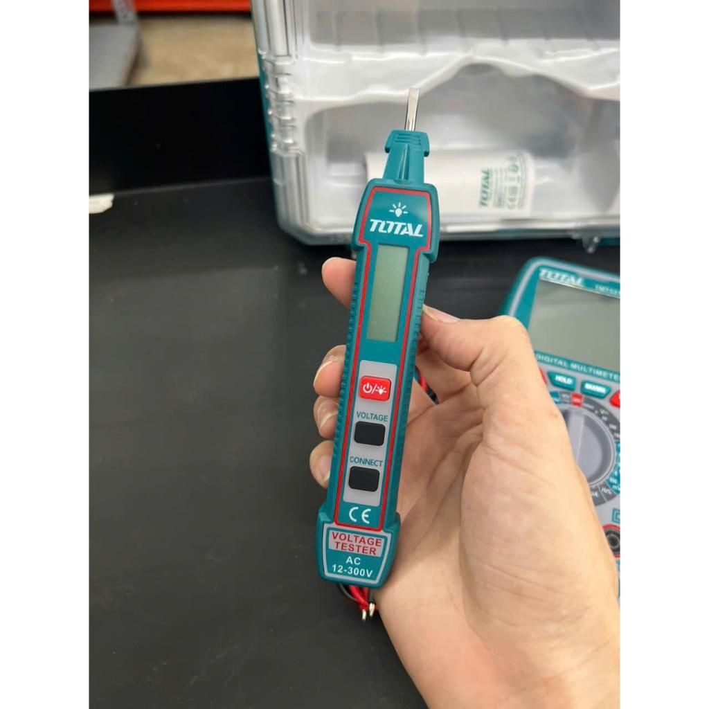 BỘ COMBO BÚT THỬ ĐIỆN THTS33001 &amp; ĐỒNG HỒ VẠN NĂNG KỸ THUẬT SỐ TMT531000 2 &amp; KỀM ĐO AC KỸ THUẬT SỐ TMT762002 TOTAL TOS24067 - HÀNG CHÍNH HÃNG