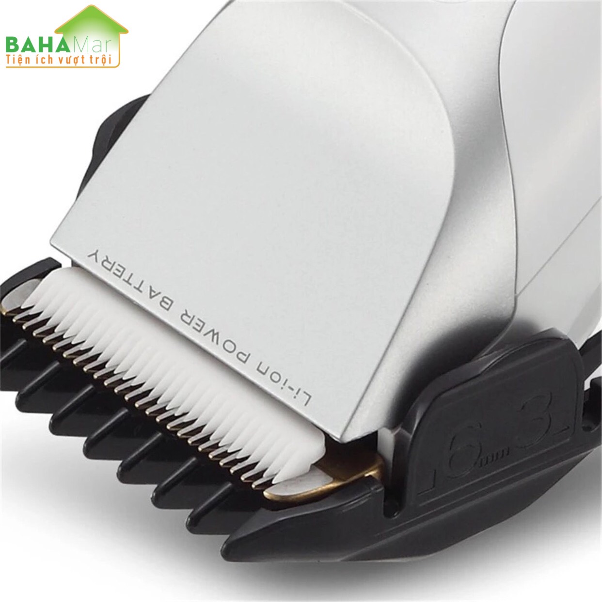 TÔNG ĐƠ CHUYÊN NGHIỆP SẠC ĐIỆN CẮT TỈA RÂU TÓC "BAHAMAR" thỏa sức sáng tạo kiểu tóc với các đầu lưỡi dao cắt tỉa tóc râu rất thuận tiện