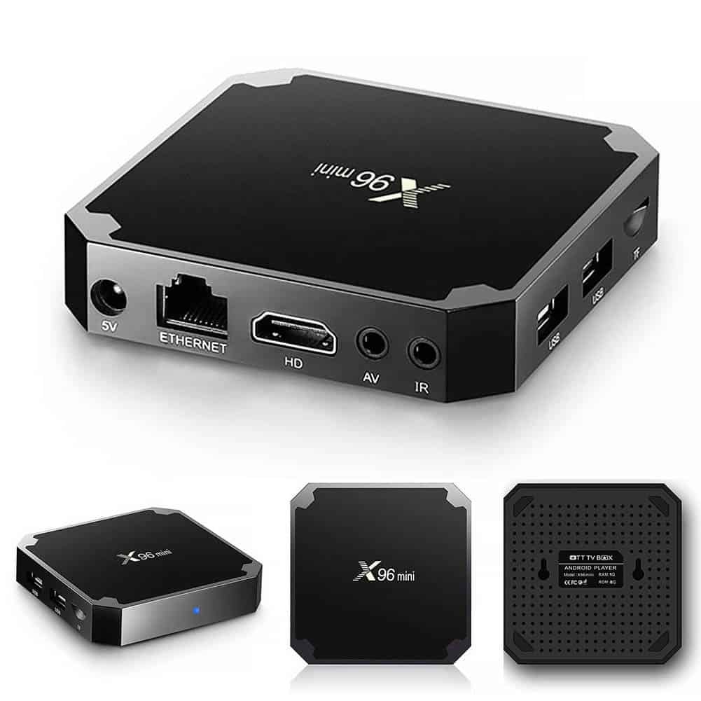 Đầu android tv X96 mini ram 2G rom 16G ưu cài sẵn ứng dụng Chính hãng