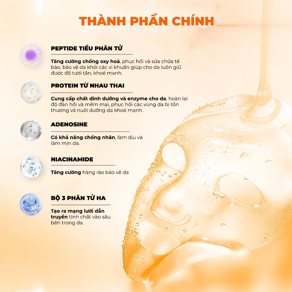 COMBO 10 MẶT NẠ PHỤC HỒI DA BNBG PLACENTA RELAXING SKINBOOSTER 30MLX10
