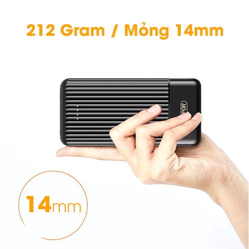 Pin sạc dự phòng Aspor 10000mAh, A323 -Hàng chính hãng