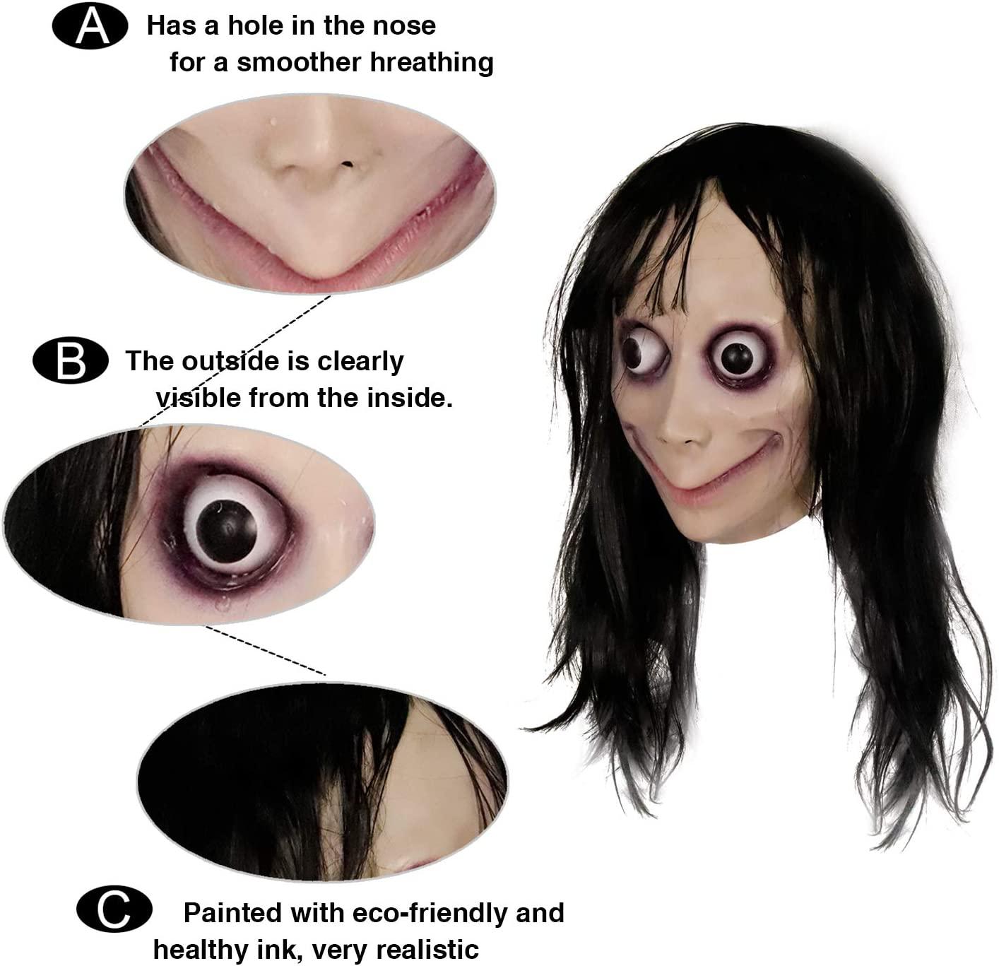 Mặt Nạ Đáng Sợ Halloween Resident Creepy Evil Monster Costume Party Đạo Cụ Trang Trí Kinh Dị