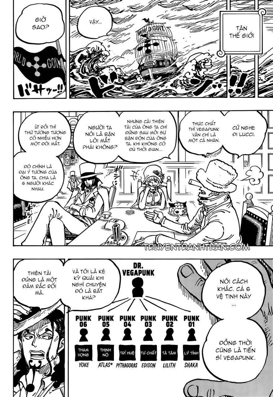 đảo hải tặc - one piece chapter 1062 14