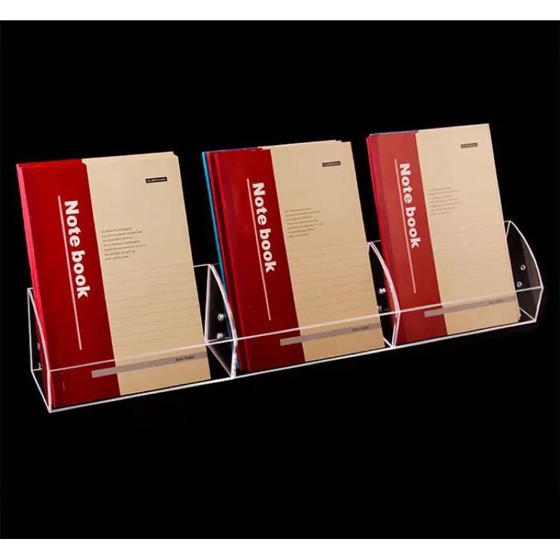 Kệ mica trưng bày sách, báo, tạp chí - 1 Ngăn