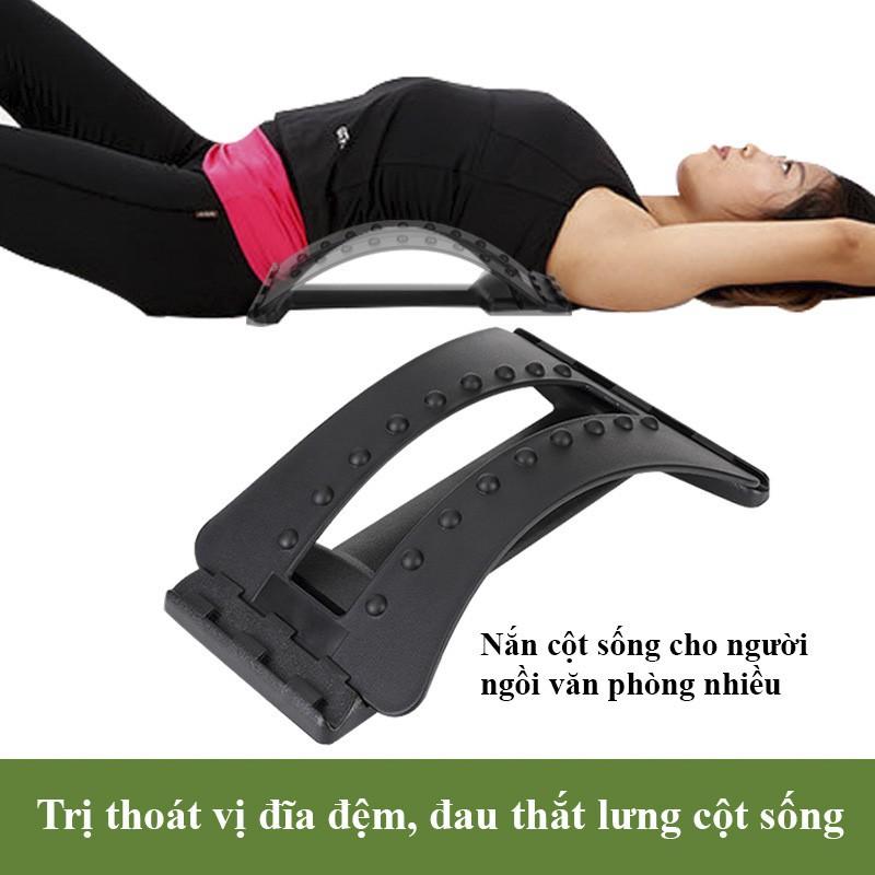 Dụng cụ Massage hỗ trợ tập lưng- khung nắn chỉnh cột sống chữa đau lưng- thoát vị đĩa đệm.