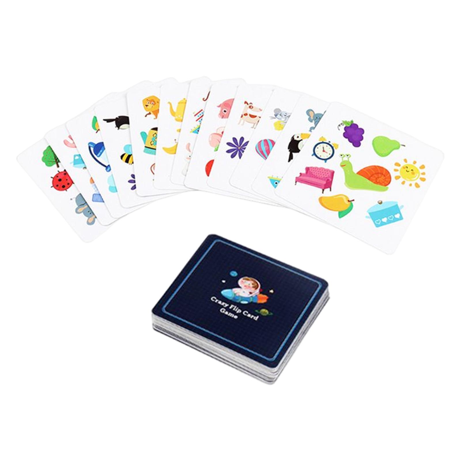 Animals Matching Blocks Color Cognition Memory Matching Card Games for Memory