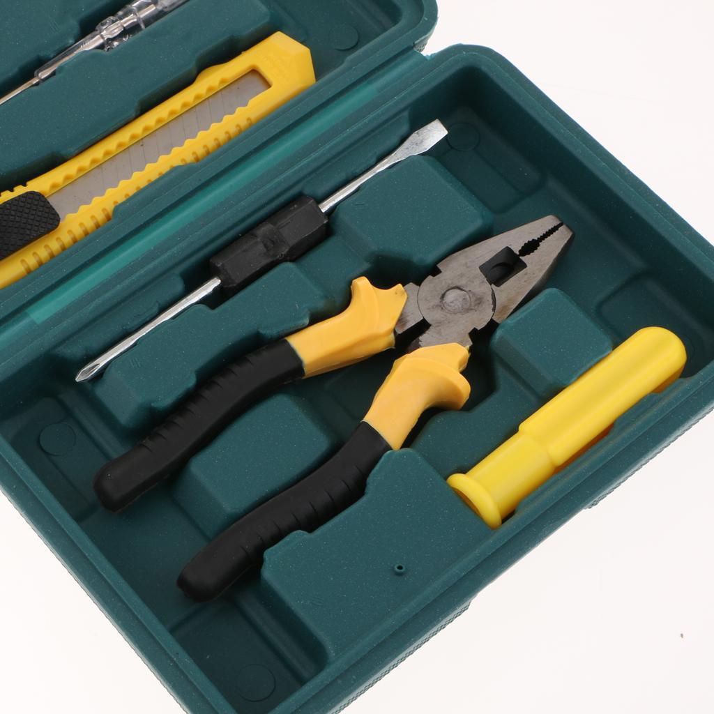LC8012E Professional Mechanics Tools Kit Home Repair Tool Set with Case