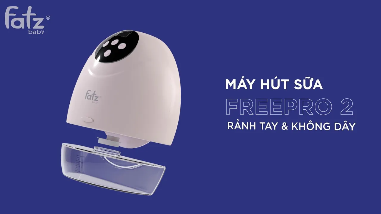 Máy hút sữa điện rảnh tay không dây Fatzbaby Freepro 2 - FB1277VN