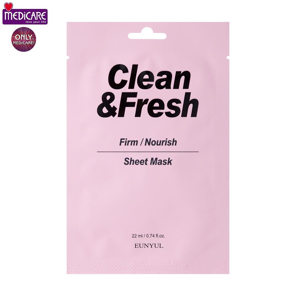 0128075 Mặt nạ CLEAN & FRESH săn da/nuôi dưỡng