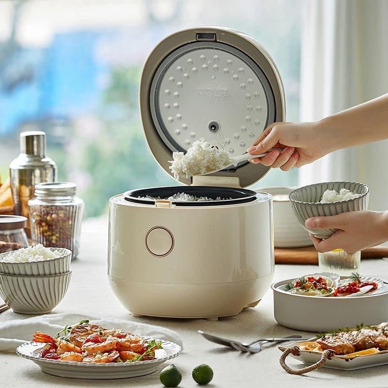 Nồi cơm điện Bear Dung tích 3L, mẫu mới 2022 cho gia đình 3-5 người