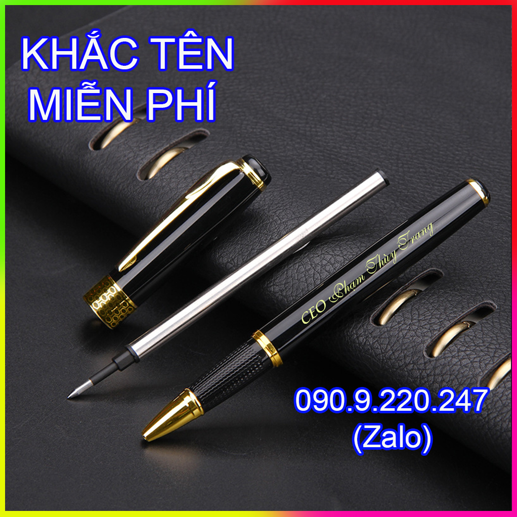 Bút ký khắc tên cao cấp thép nguyên khối LC002, sơn tĩnh cao cấp dành cho doanh nhân