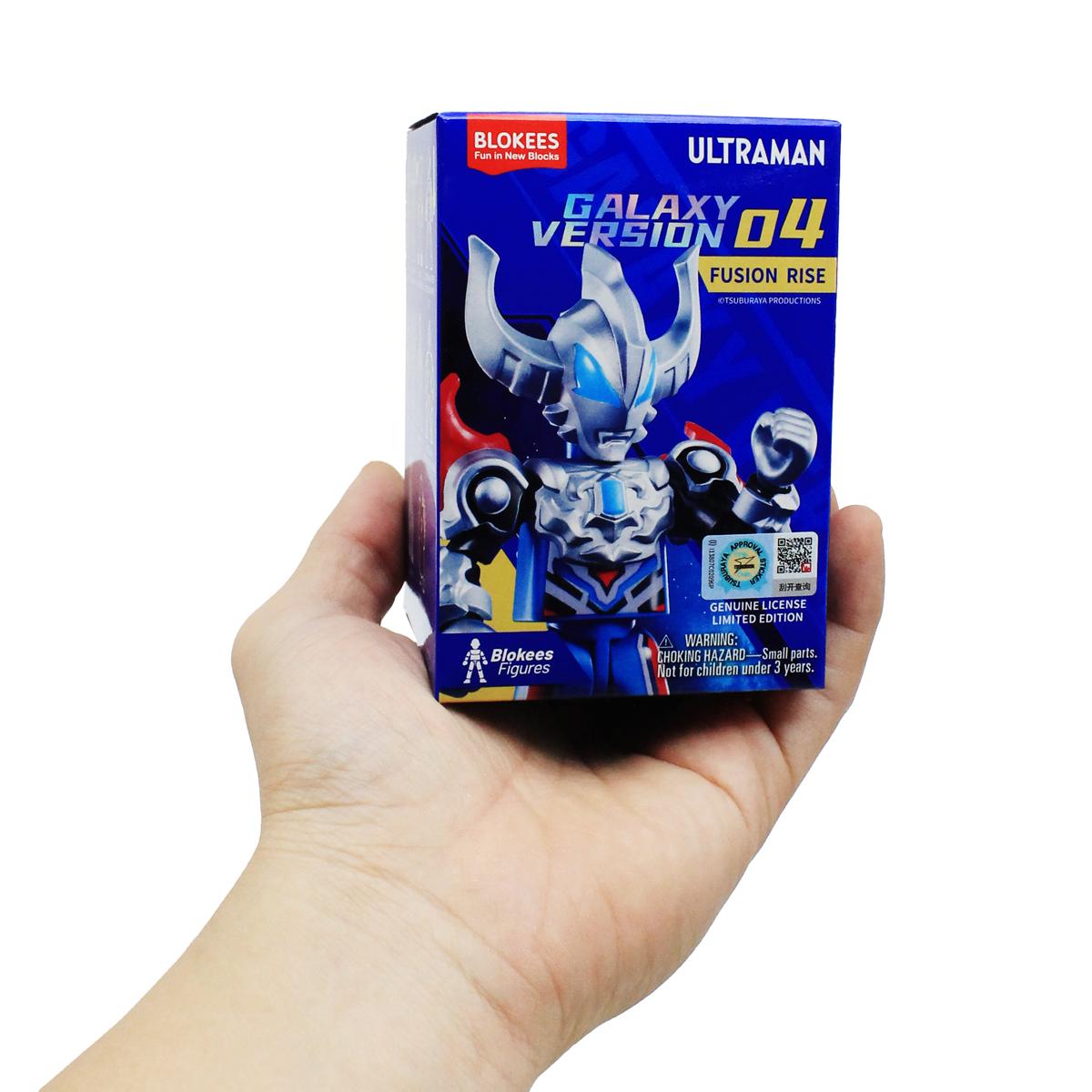 Đồ Chơi Lắp Ráp Ultraman - Galaxy Version 04 - Fusion Rise - Blokees 71209 (Mẫu Sản Phẩm Giao Ngẫu Nhiên)