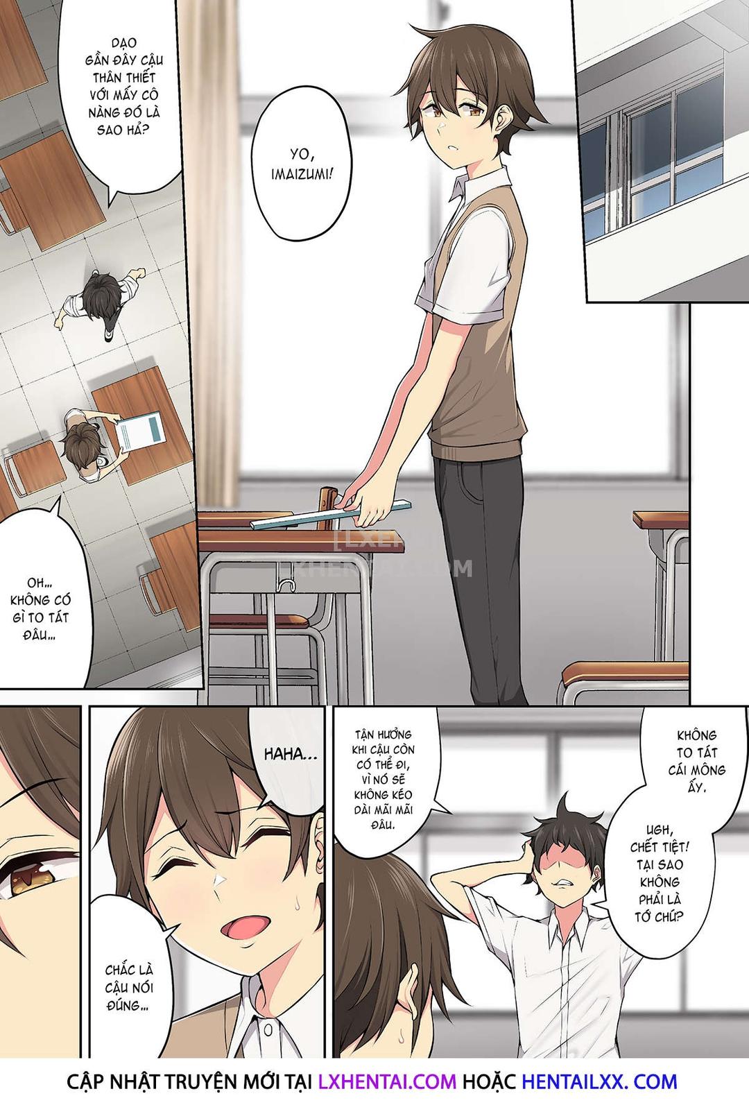 imaizumi đưa cả bầy gyaru về nhà mình chapter 3 2