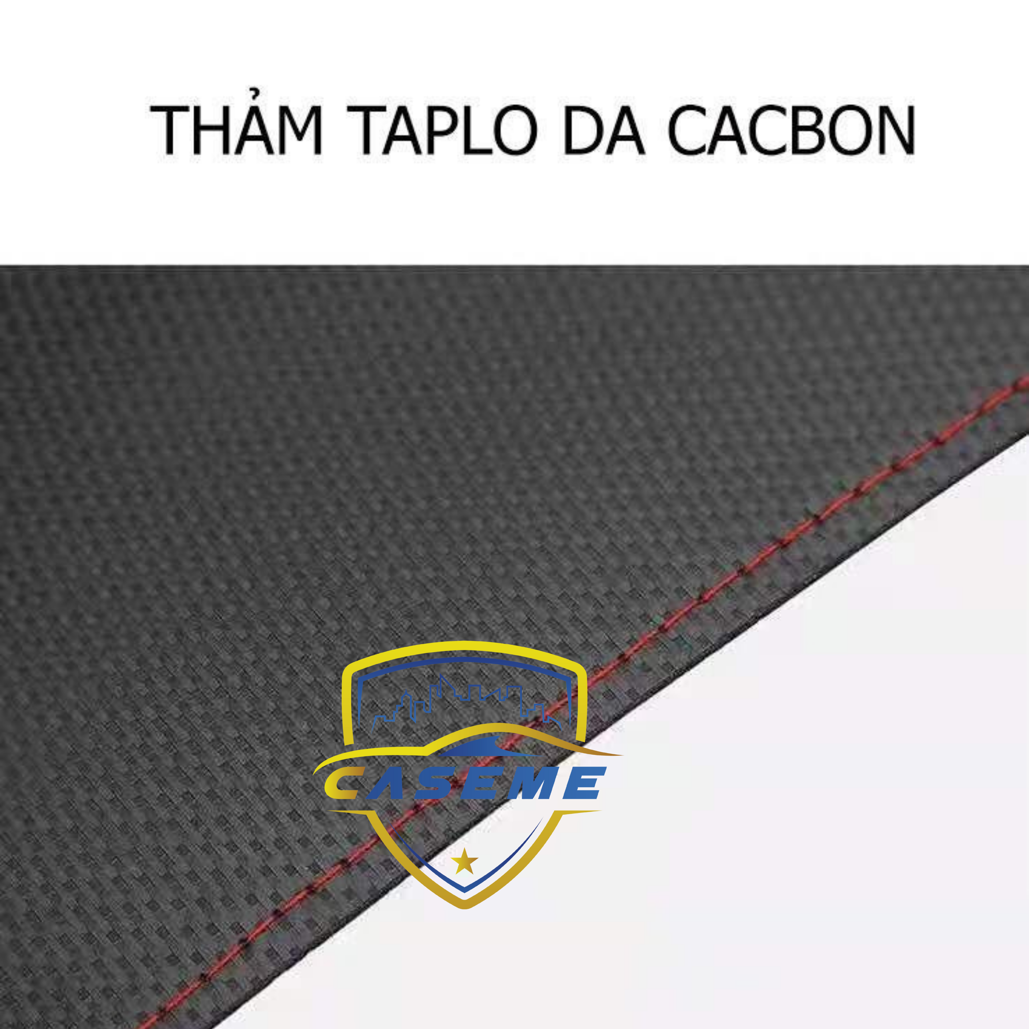 Thảm da Taplo vân carbon Cao cấp dành cho xe Kia Cerato 2019-2021