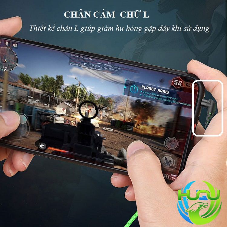 Tai Nghe Gaming Có Mic Chân Cắm 3.5mm HuQu HQ-G29 - Hàng Chính Hãng