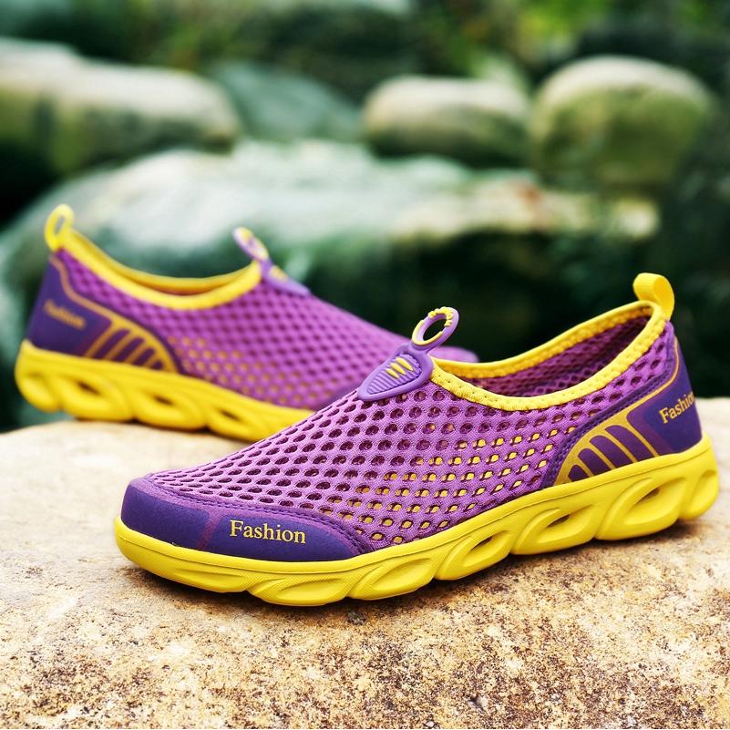 Giày Sneaker Chống Trượt Thoáng Khí Cho Nữ