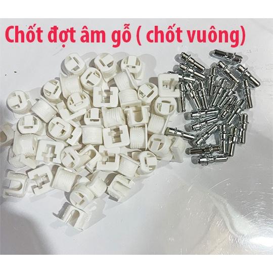 Chốt đợt âm gỗ không ren, chốt đợt cài âm,chốt hãm đợt túi 500 con