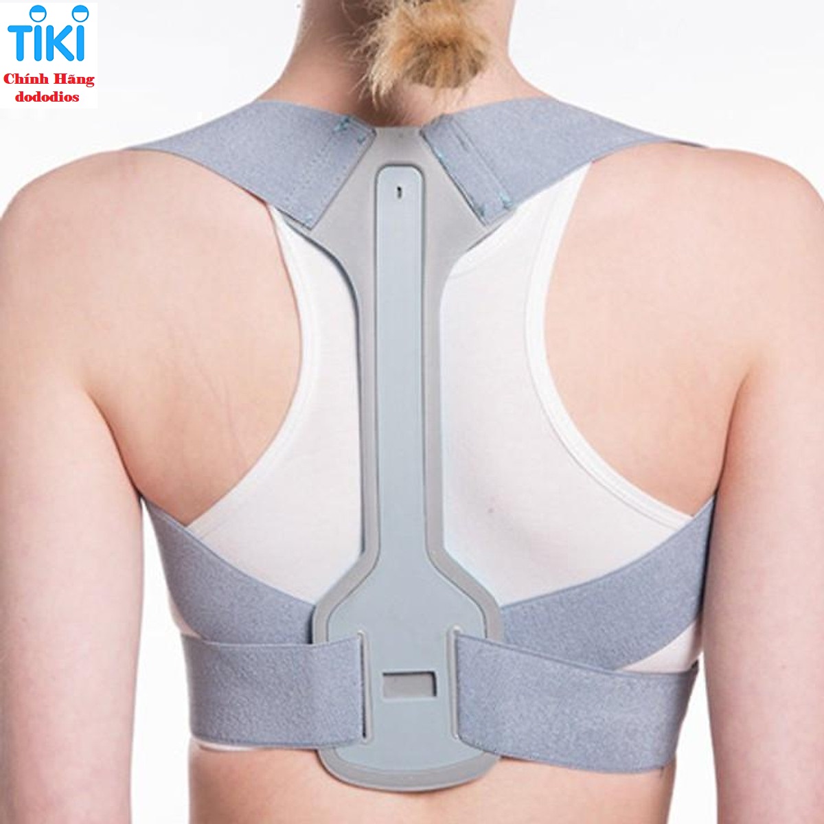 Đai chống gù lưng cho người lớn nam nữ, cải thiện vóc dáng, có nẹp tăng cường - Chính hãng dododios