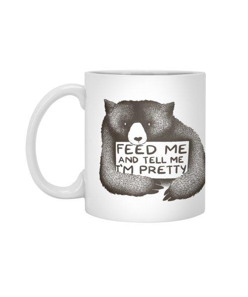 Ly Cốc Sứ Cao Cấp hình Feed Me And Tell Me I'm Pretty