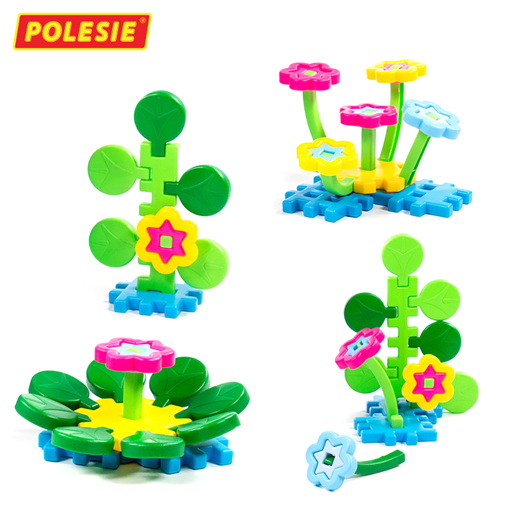 Bộ đồ chơi lắp ghép hệ thực vật Polesie 51592 Phát Triển Kỹ Năng Và Sáng Tạo, An Toàn, Thông Minh, Giáo Dục