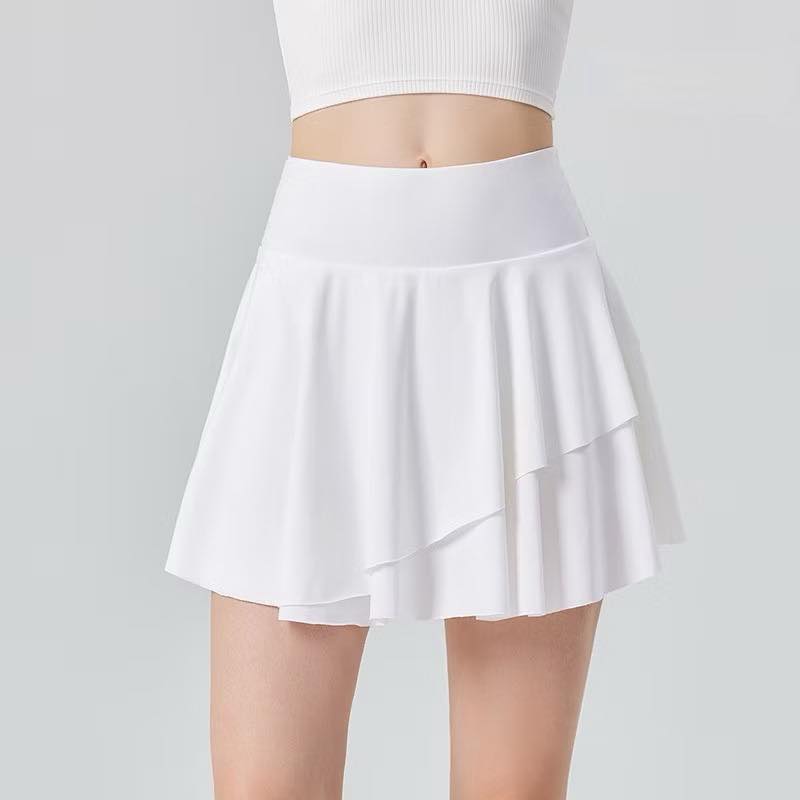 Váy thể thao dáng xòe tầng thời trang nhẹ nhanh khô