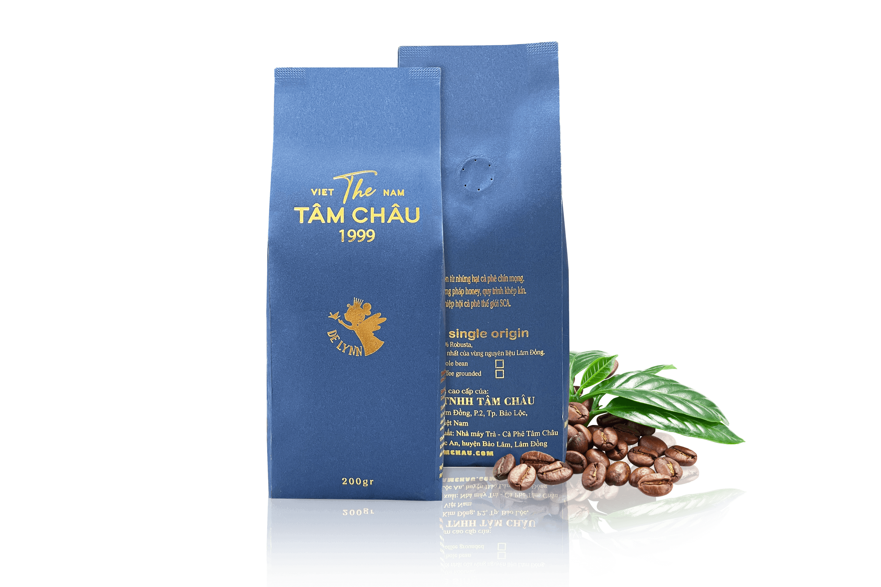 [TÂM CHÂU ] Cà Phê DELYNN XANH CAO CẤP 200G