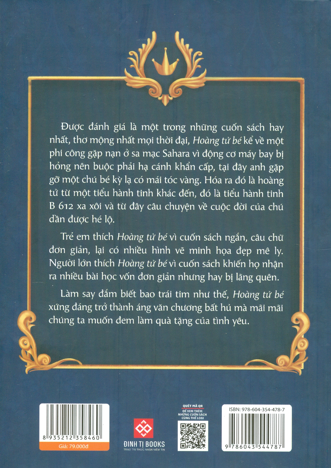 Sách - Hoàng Tử Bé ( NPH Đinh Tị Book)