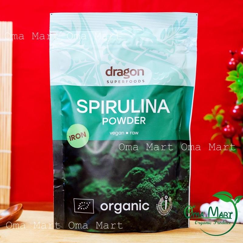 Bột tảo spirulina hữu cơ Dragon 200g