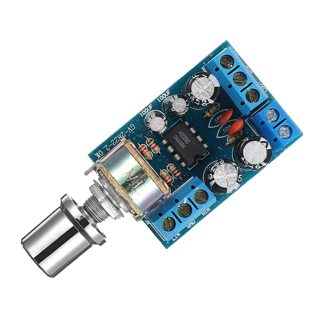 Hifi Stereo 2.0 Channel Amplifier Module Adapter For Portable Radio Cassette And Computer Audio