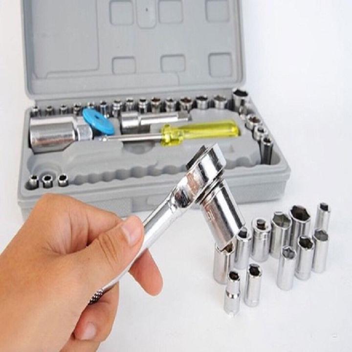 Bộ Dụng Cụ Sửa Chữa Xe Máy 40 Chi Tiết/Đồ Nghề Sửa Xe Máy - Free Ship Toàn Quốc