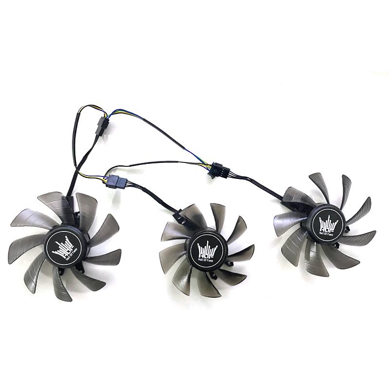 2 Chiếc Quạt Làm Mát Thay Thế 95MM GAA8S2U 4PIN Mới, Dành Cho Người Hâm Mộ Card Đồ Họa Phiên Bản AMP ZOTAC 1070 G-tx 1070Ti 1080Ti