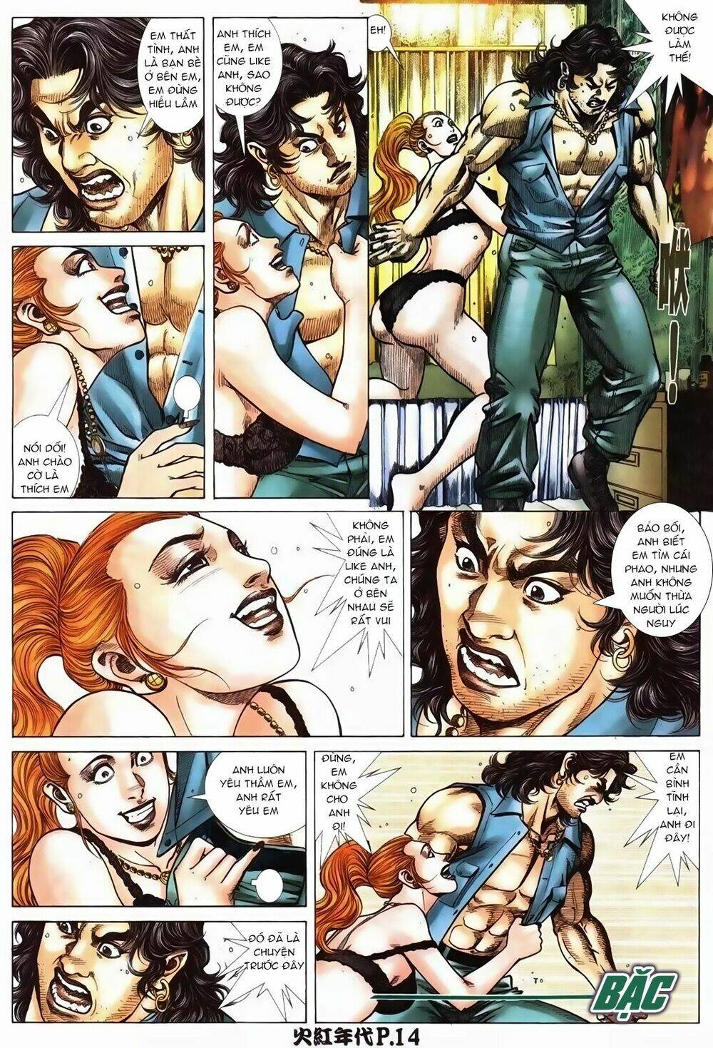 hỏa hồng niên đại hắc cốt đường chapter 93 13