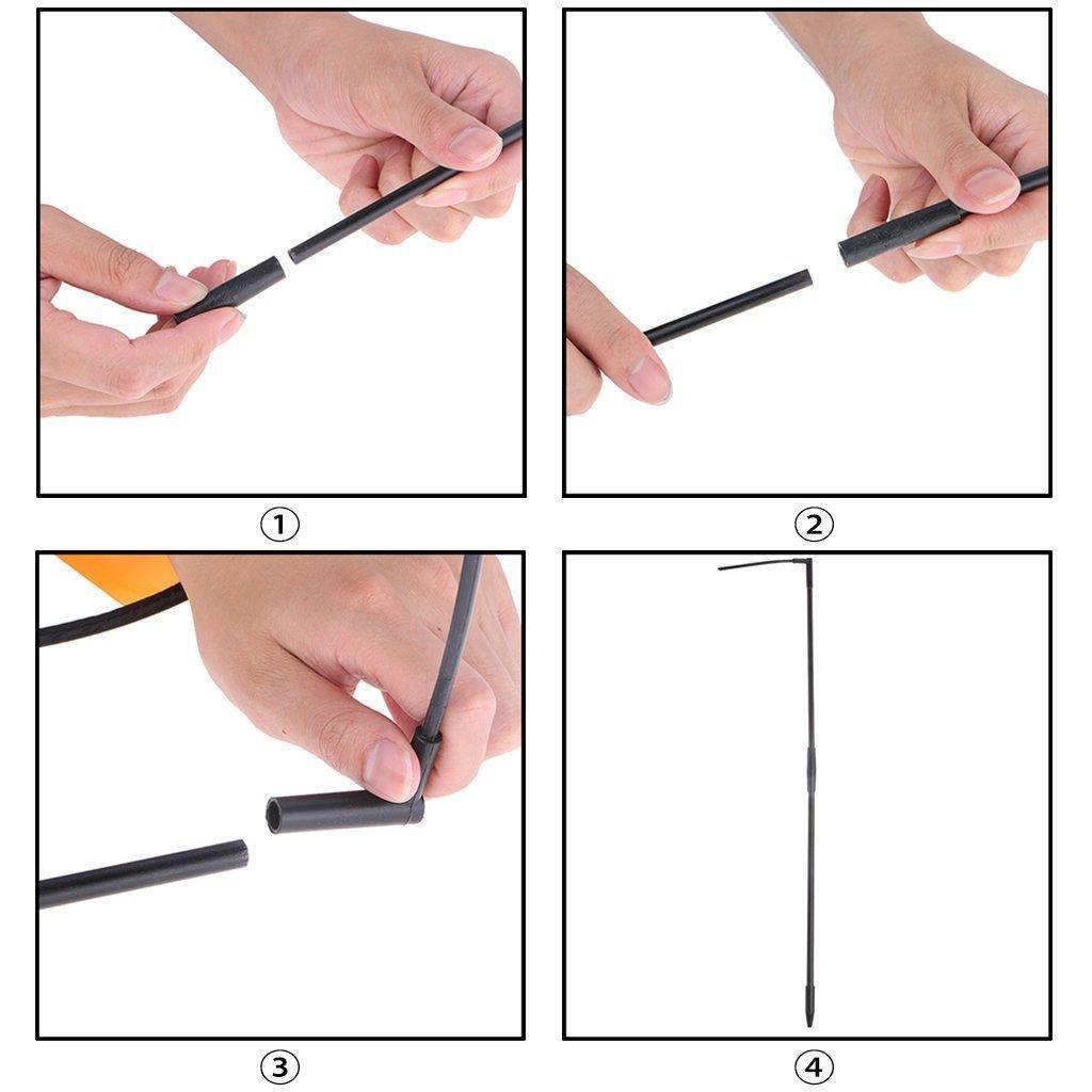 2x3D Windmill Wind  Whirligig Outdoor Yard Garden Decor 3 Circles