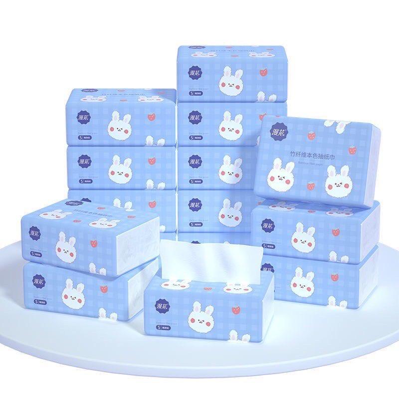 GIẤY ĂN HÌNH THỎ XINH XẮN SIÊU DAI, SIÊU MỀM MỊN - HÀNG NỘI ĐỊA TRUNG