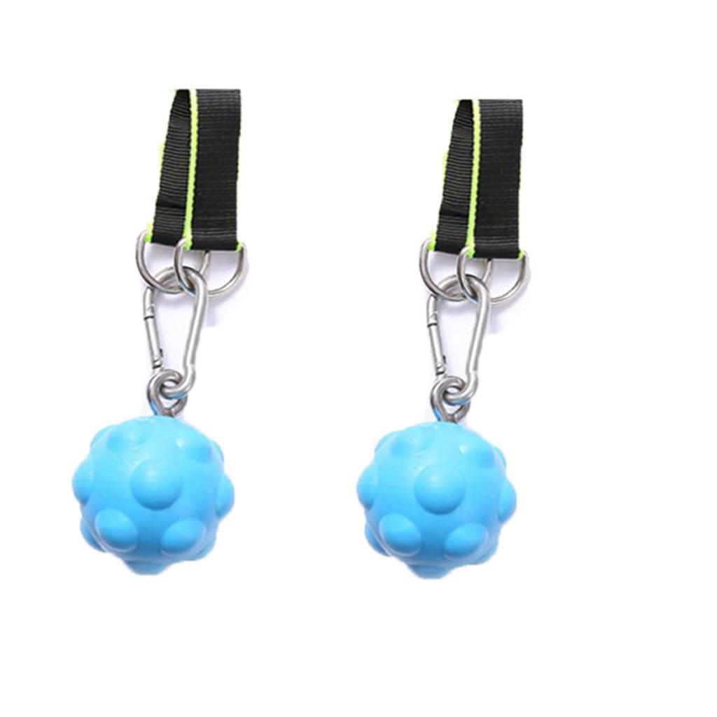 1 Pair Climbing Pull Up Ball Non-slip Grips Hand Grip Strength Exerciser Trainer Arm Back Muscles Training Ball Grip