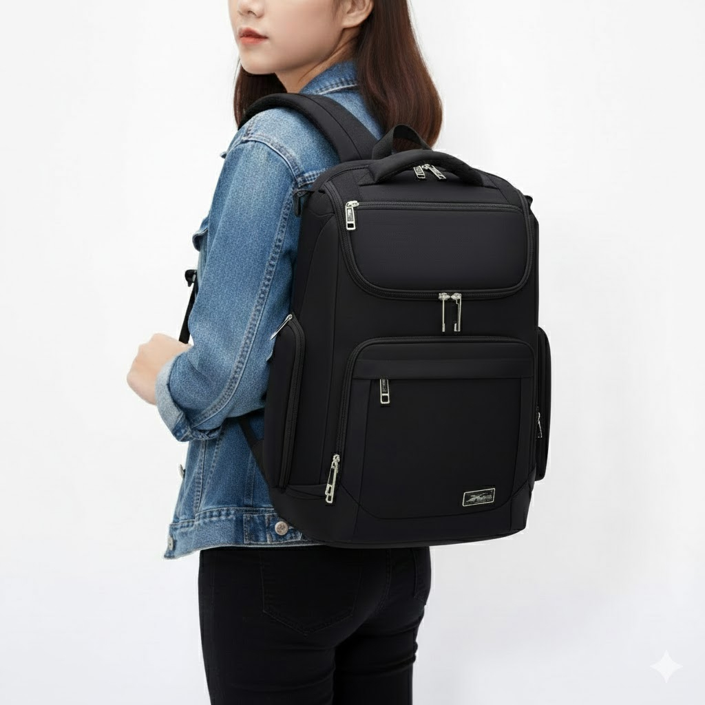 Balo Laptop Cao Cấp Chống Sốc Xbags Prime X Xb2009, Chống Nước, Đựng Laptop 15.6 Inch, Thiết Kế Thời Trang Thanh Lịch, Gọn Nhẹ Tiện Dụng!