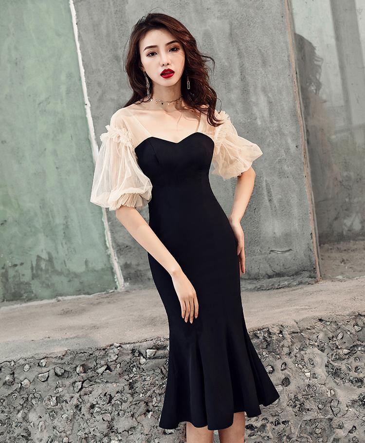 đầm đuôi cá phối tay lươi