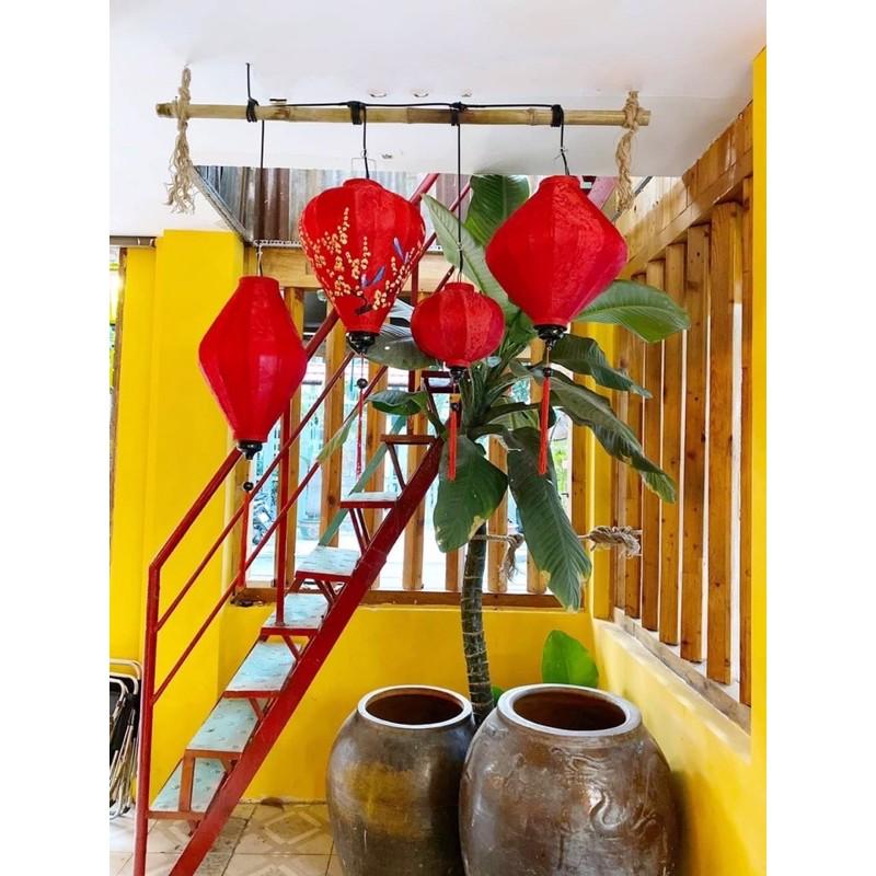 Đèn lồng hội an hình bánh ú treo trung thu