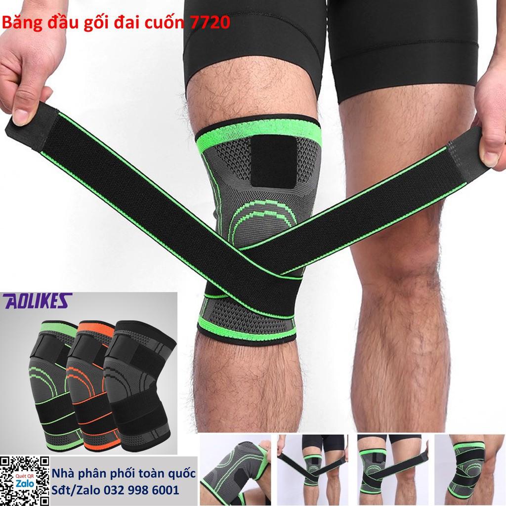 Băng gối thể thao cao cấp chính hãng Aolikes AL 7720 magic