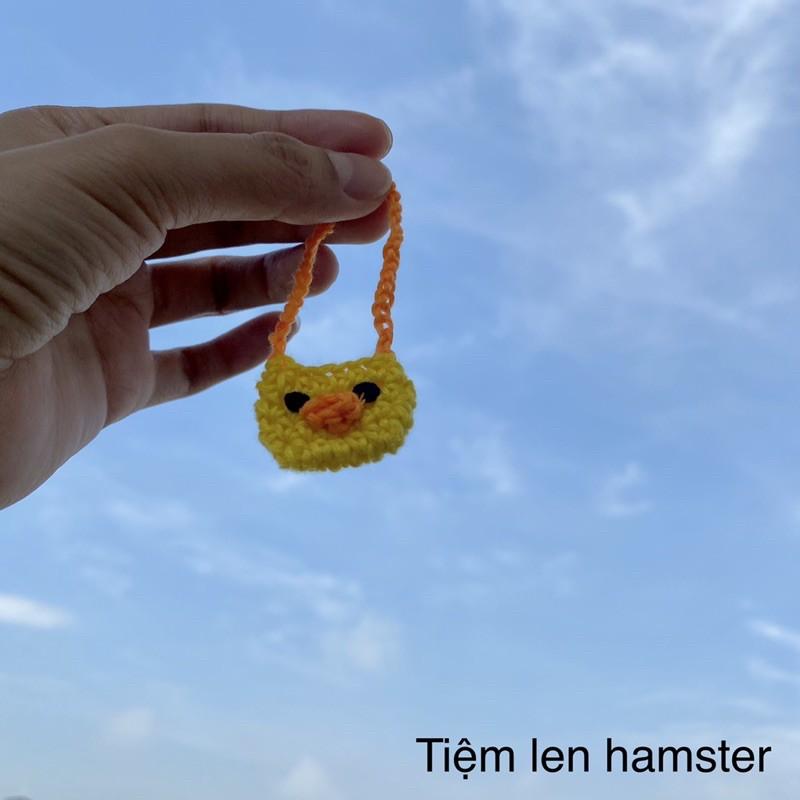 Túi đeo chéo cho hamster hình gà con ngộ nghĩnh