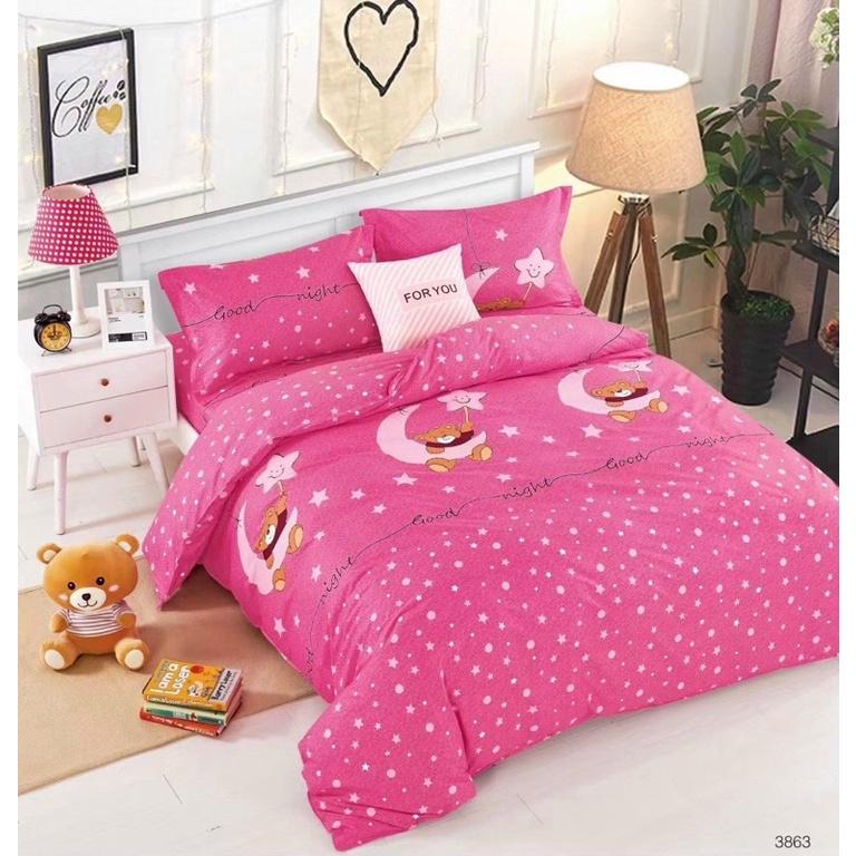 Bộ chăn drap gối Cotton 100% 4 món