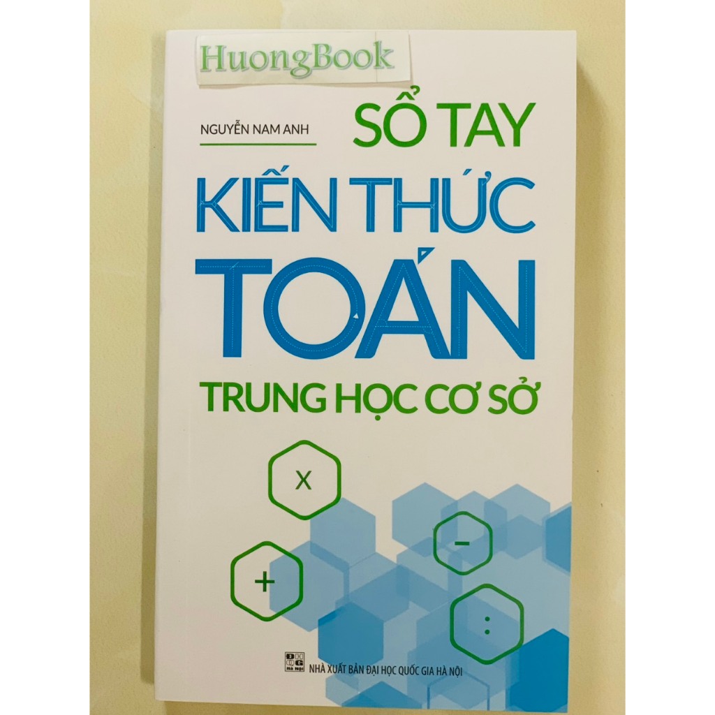 Sách- Sổ Tay Kiến Thức Toán Trung Học Cơ Sở