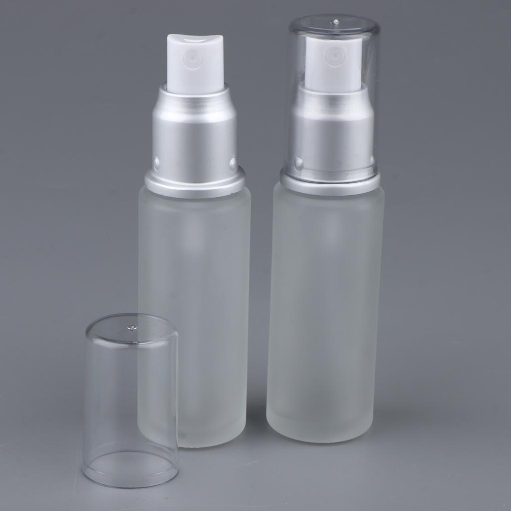 2 Cái Bình Xịt Rỗng Chai Lọ Thủy Tinh Chai 30ml